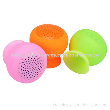 Mini Promotional Bluetooth Speakers with 550mAh Li-ion Battery Inside